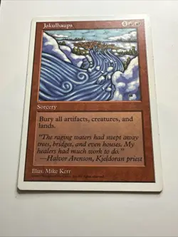 Jokulhaups MTG Core Set 5th Edition Regular 1997 Magic: The Gathering Card LP - Image 3