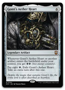 Gonti's Aether Heart #294 (NM) Modern Horizons 3 M3C Magic MTG - Image 1