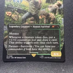 MTG Joel, Resolute Survivor Secret Lair x The Last of Us 2198 NM - Image 2