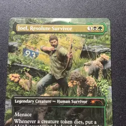 MTG Joel, Resolute Survivor Secret Lair x The Last of Us 2198 NM - Image 3