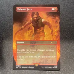 MTG Unleash Fury Secret Lair x The Last of Us 7050 NM - Image 1