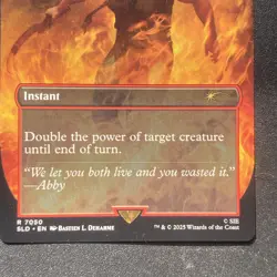 MTG Unleash Fury Secret Lair x The Last of Us 7050 NM - Image 2