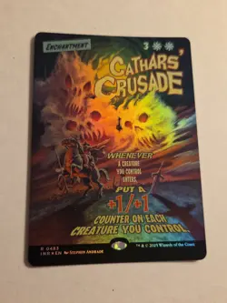 Cathars' Crusade (Showcase) FOIL X1 INR MTG Innistrad Remastered - Image 1