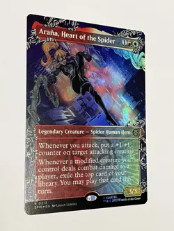 Arana, Heart of the Spider (Foil) - 213 - Marvel's Spider-Man- Near Mint - MTG - Image 1