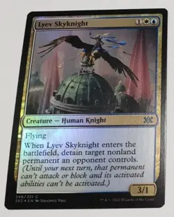 MTG Lyev Skyknight 246 2X2 Double Masters 2022 Foil Common NM x1 - Image 1