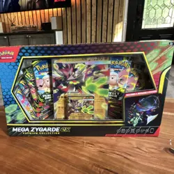 Pokemon TCG Mega Zygarde EX Premium Collection Box Booster Promo English - Image 1