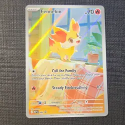 Nintendo Fennekin 080 Me: Mega Evolution Promo Holo Eng Basic 70 HP - Image 1