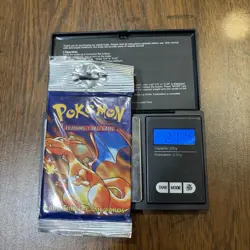 Pokemon Base Unlimited Booster Pack HEAVY 21.4g+ HoloU - Image 1