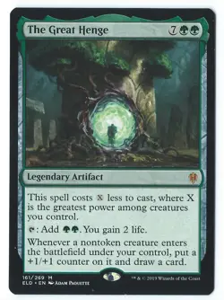 The Great Henge Throne of Eldraine MTG Magic Mythic 161/269 *Condition* - Image 1