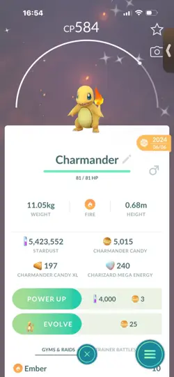 Pokemon Go Shiny Charmander evolution Line Bundle - Image 3