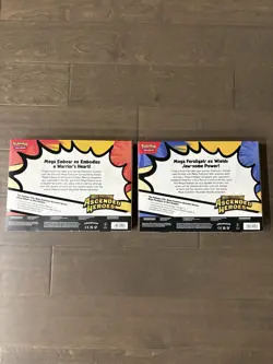 Pokemon TCG Lot of (2) Ascended Heroes Mega ex Box Set -Emboar -Feraligatr - Image 3
