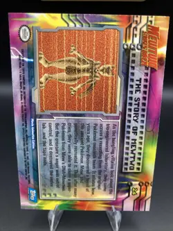 1998 Pokemon The First Movie #24 The Story of Mewtwo Blue Label - NM - Image 3