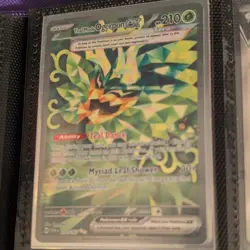 Teal Mask Ogerpon ex SV06 Twilight Masquerade 211/167 SIR Holo 210HP - Image 1