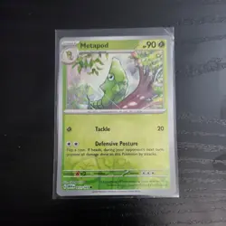 Metapod 011/165 - Reverse Holo - Scarlet & Violet 151 Pokemon TCG NM - Image 1