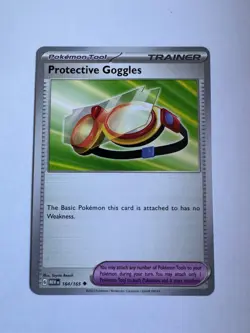 Protective Goggles 164/165 Uncommon 151 Pokemon Near Mint - Image 1