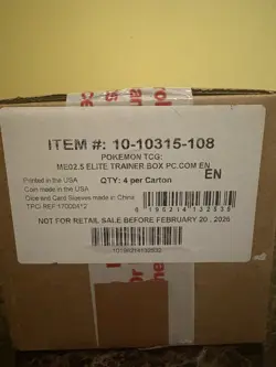 Pokemon TCG: Ascended Heroes Pokemon Centre Unsealed ETB Case , Mint & sealed - Image 5