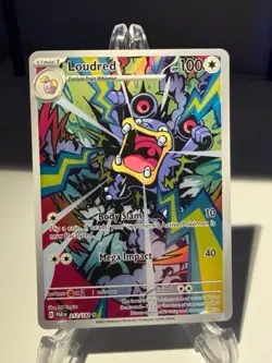 Pokemon TCG 'Paradox Rift': Loudred 212/182 - Image 1