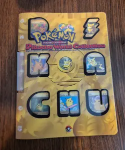 Pokemon Pikachu World Collection 2000 Complete Set with Binder - Image 1