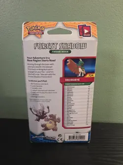 Pokemon Sun & Moon Forest Shadow Theme Deck - Sealed - Image 2