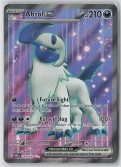 Absol ex 214/197 Ultra Rare Obsidian Flames Near Mint - Image 1