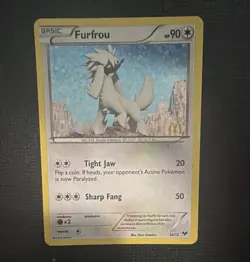 The Pokemon Company Furfrou 012/012 McDonald's 2014 Holo Promo 90 HP Basic EN - Image 1