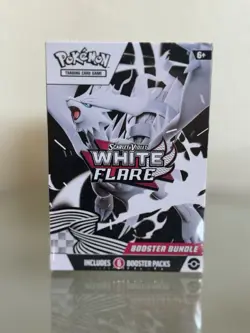 Pokemon White Flare Booster Bundle - 6 Packs Pokemon - Factory Sealed - Image 1