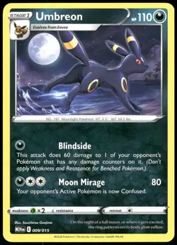 Umbreon 009/015 P McDonald's Promos 2024 2025 - Image 1
