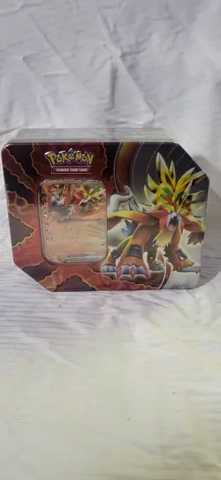 Pokemon Paradox Destinies Tin - Gouging Fire EX - Brand New! Factory Sealed! - Image 1