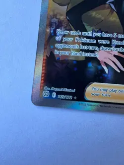 Pokemon Cynthia's Ambition (Full Art) 169/172 Swsh09: Brilliant Stars Holo NM - Image 3