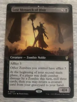 MTG Magic 1 x Lost Monarch of Ifnir #27 - DRC - FREE SHIPPING - Image 1