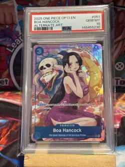 2025 ONE PIECE OP13- 051 CARRYING ON HIS WILL BOA HANCOCK ALT ART - Image 1