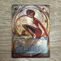 Disney Lorcana TCG Wilds Unknown Mrs Incredible Enchanted 239/204 NM - Image 1