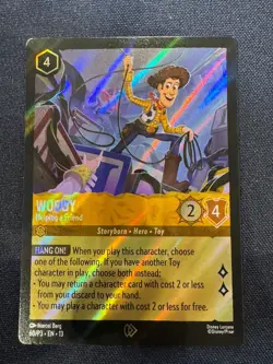 Woody Helping A Friend Set 13 Promo 60/P3 Disney Lorcana - Image 1