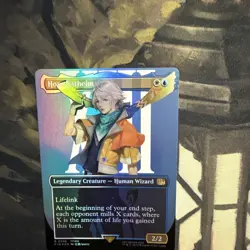 1x Hope Estheim, Foil, Borderless Art, Final Fantasy, Magic MTG NM - Image 3