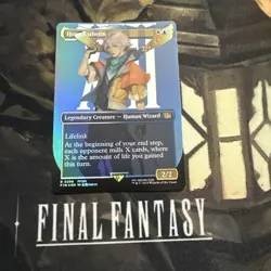1x Hope Estheim, Foil, Borderless Art, Final Fantasy, Magic MTG NM - Image 4