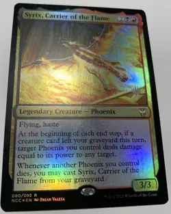 Syrix, Carrier Of The Flame 1x Foil Rare 080 MTG - Image 2