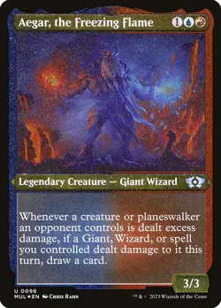 Aegar, the Freezing Flame - Multiverse Legends | MTG Card - Image 1