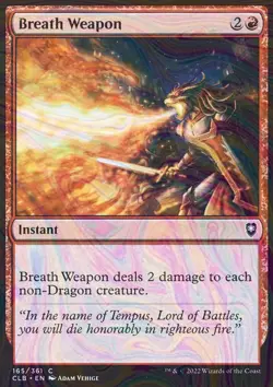Foil Breath Weapon - Commander Legends: Battle for Baldur's Gate | MTG Card - Image 3