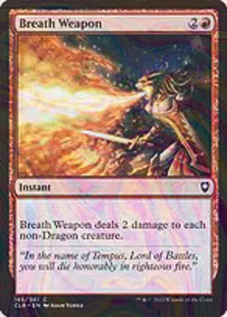 Foil Breath Weapon - Commander Legends: Battle for Baldur's Gate | MTG Card - Image 4