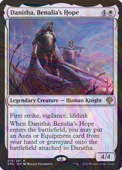 Foil Danitha, Benalia's Hope - Dominaria United | MTG Card - Image 1