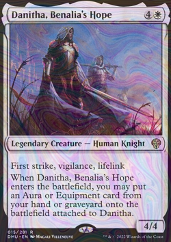 Foil Danitha, Benalia's Hope - Dominaria United | MTG Card - Image 3