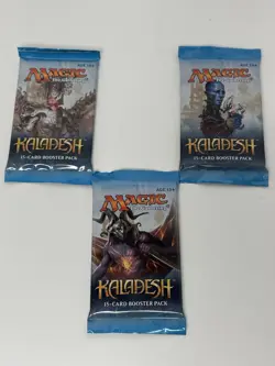 Lot of 3 KALADESH Sealed Booster Packs from Box MTG - 3 Packs Magic - English - Image 1
