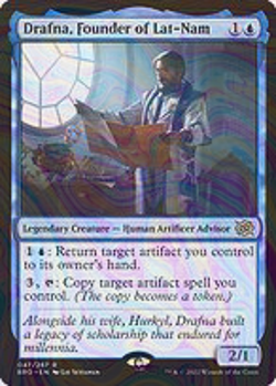 Foil Drafna, Founder of Lat-Nam - The Brothers' War | MTG Card - Image 4
