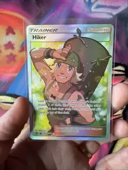 Pokemon - Hidden Fates - HIKER SV85/SV94 - Full Art Ultra Rare - MINT FRESH PULL - Image 1