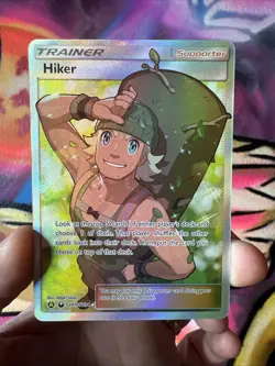 Pokemon - Hidden Fates - HIKER SV85/SV94 - Full Art Ultra Rare - MINT FRESH PULL - Image 2