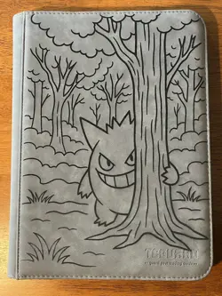 Pokemon Gengar Laser Engraved Binder for TCG - Image 1
