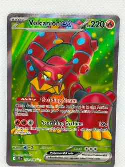 Pokemon Journey Together - Volcanion EX 171/159 - Ultra Rare - NM/M Condition - Image 1