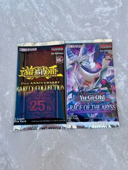 25Th Anniversary Rarity Collection + Rage Of The Abyss Booster Pack | YuGiOh! - Image 1