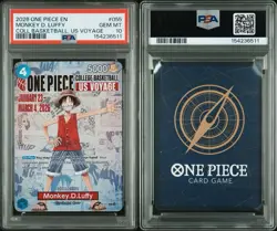 2026 ONE PIECE PROMOS COLLEGE BASKETBALL : US VOYAGE MONKEY D. LUFFY PSA 10 - Image 3