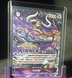 One Piece Kaido ST04-003 Winner Character Starter Deck 4 10000 Power 9 Cost Eng - Image 1